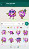 2 Schermata New WAStickerApps - Food Stickers For WhatsApp