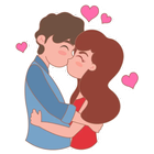 WAStickerApps Kiss Stickers आइकन