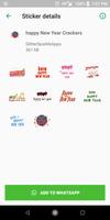 WAStickerApps Happy New Year Sticker Pack screenshot 3