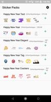 WAStickerApps Happy New Year Sticker Pack Affiche