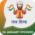 Republic Day WAStickerApps icono