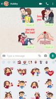 Stickers for WhatsApp Love capture d'écran 1