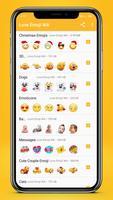 WASticker: Love Emoji Stickers Affiche