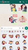 Love Stickers 2023 - WASticker تصوير الشاشة 1