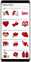 برنامه‌نما WASticker love stickers for WA عکس از صفحه