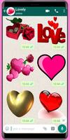 WASticker: Love Stickers Heart ảnh chụp màn hình 1