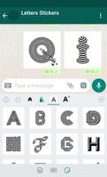 New WAStickerApps - Letter Stickers For Chat capture d'écran 2