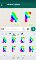 New WAStickerApps - Letter Stickers For Chat capture d'écran 3