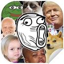 😂Meme Stickers for WAStickerApps APK