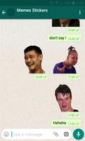 😂Meme Stickers for WAStickerApps syot layar 1