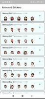 WAstickerapps memoji Stickers emojis animados ảnh chụp màn hình 1