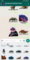 Dinosaurios WAStickerApps MEMES captura de pantalla 2