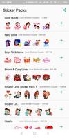 Love Stickers For WhatsApp - WAStickerApps 2019 capture d'écran 3