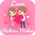 Love Stickers, Love GIF icône