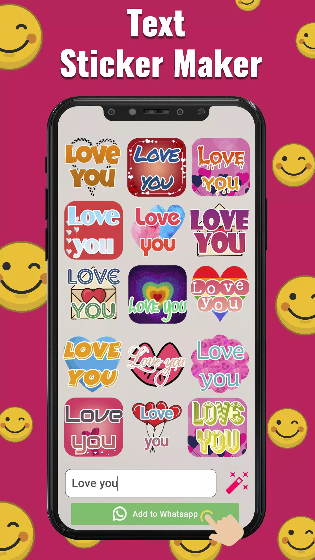 Text Create Sticker by Dinaaaaaah for iOS & Android