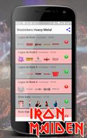 Adesivos de rock heavy metal para whatsapp imagem de tela 1