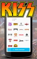 Adesivos de rock heavy metal para whatsapp imagem de tela 2