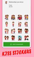 Kiss Sticker for WhatsApp स्क्रीनशॉट 1