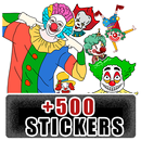 Stickers de payasos para WhatsApp - Animados APK