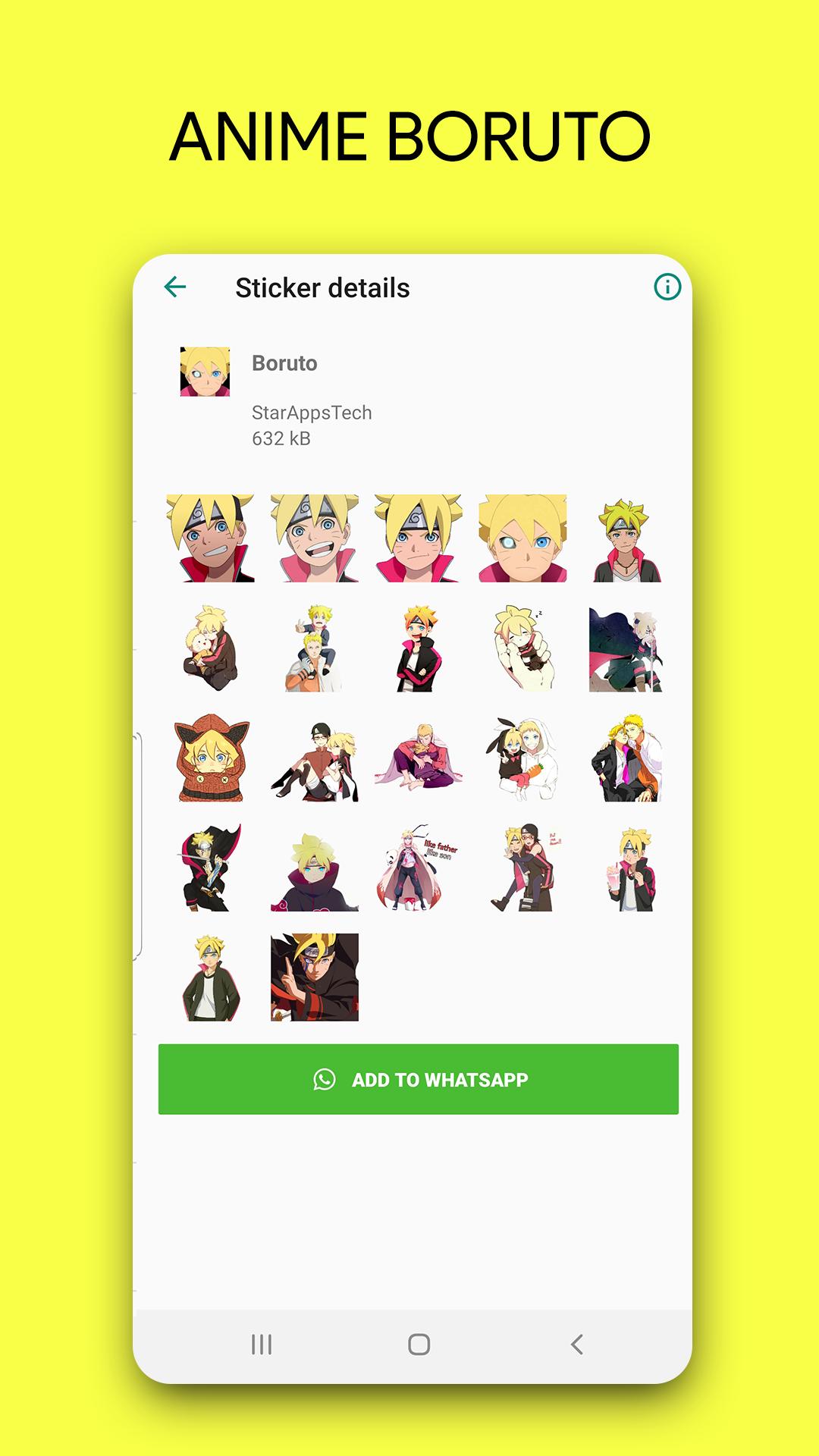 Android wastickerapps Anime  Stickers  For whatsapp 2022 