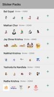 Jai Shree Krishna Stickers for Whatsapp Plakat