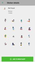 Jai Shree Krishna Stickers for Whatsapp Screenshot 1