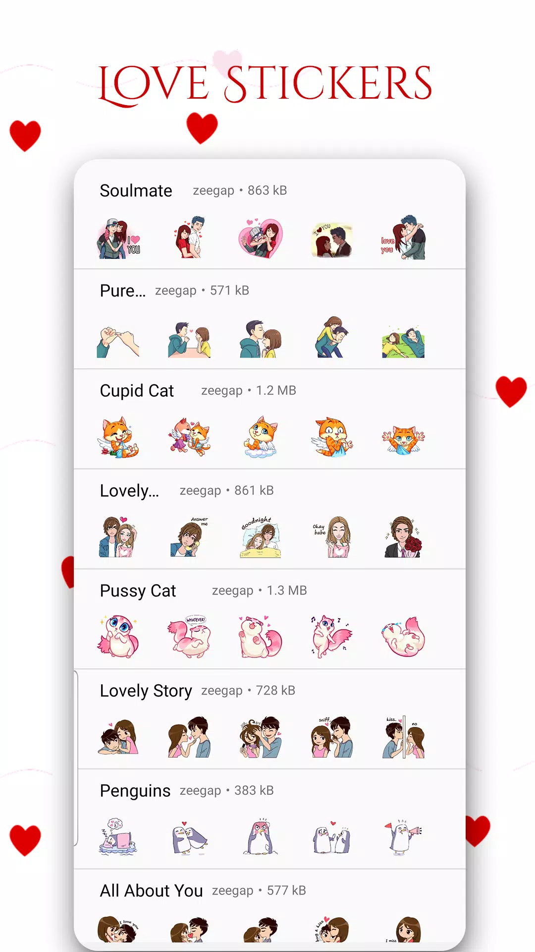 WASticker - Love Stickers App for Android - APK Download