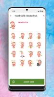 WaStickerApps Stiker Muslimah Cantik स्क्रीनशॉट 1