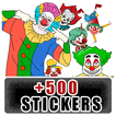 🤡WAStickerapps Stickers clowns for WhatsApp