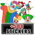 🤡WAStickerapps Stickers clowns for WhatsApp
