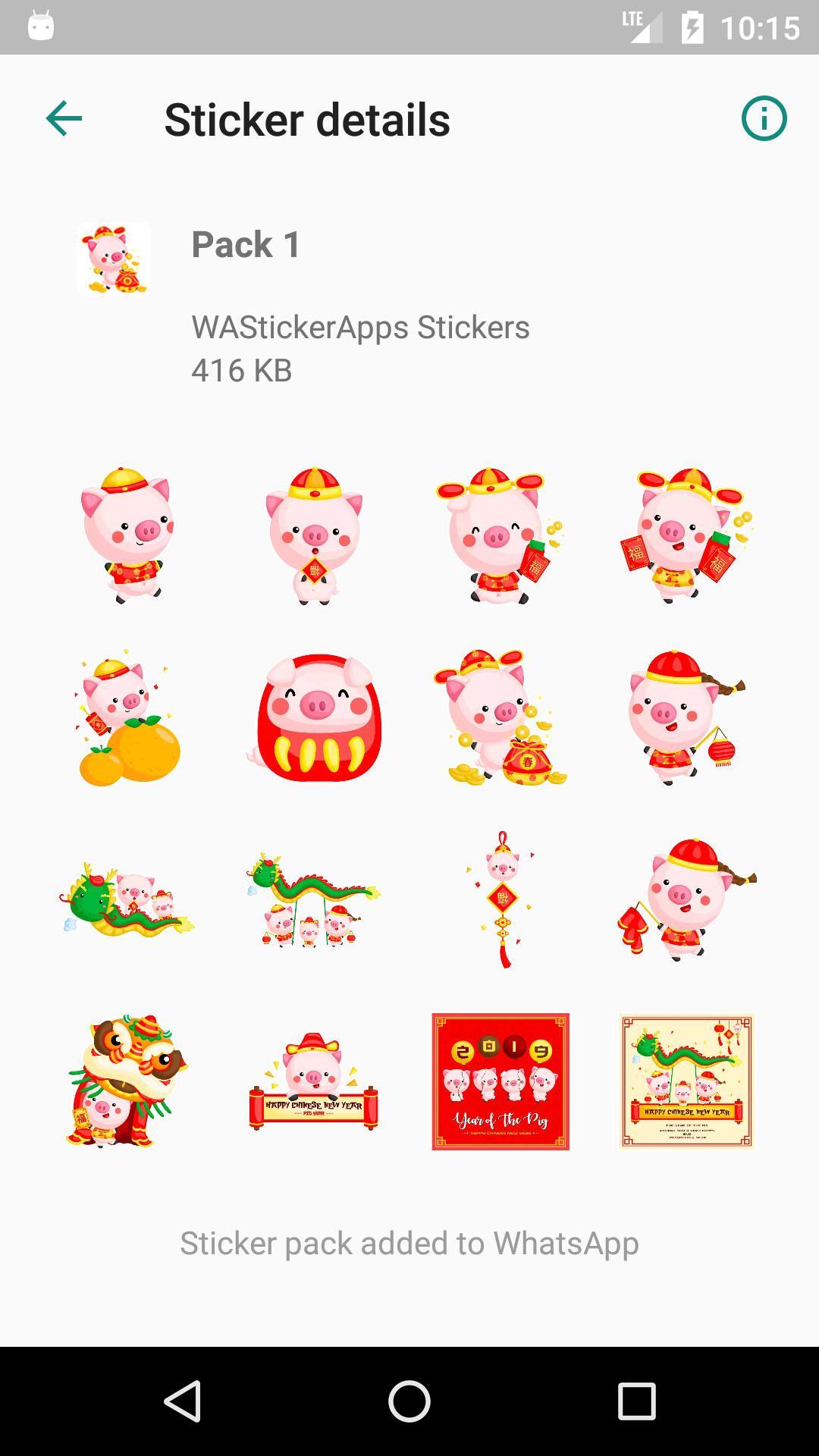 Chinese New Year Pig Wastickerapps For Whatsapp For Android Apk