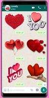 WASticker Liebe aufkleber Screenshot 1