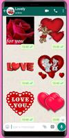 WASticker - adesivos de amor imagem de tela 2