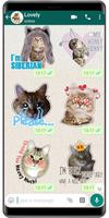 WASticker - Katzenaufkleber Plakat