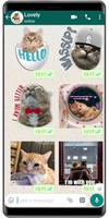 WASticker - Katzenaufkleber Screenshot 1