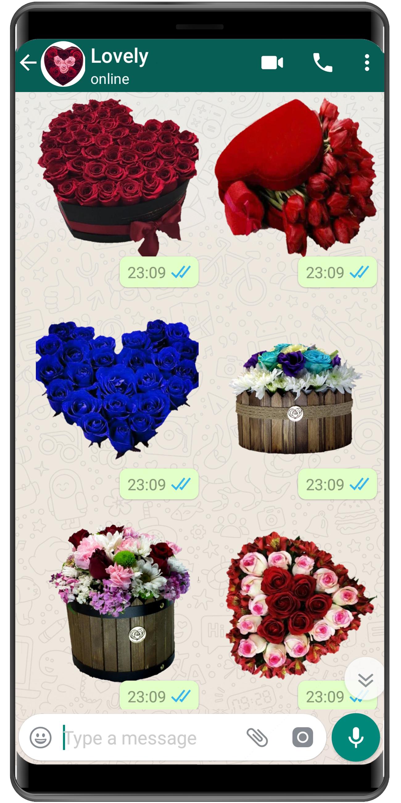 Стикеры цветы для телеграмм на фото 66