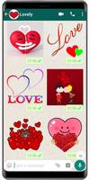 برنامه‌نما WASticker - Love Stickers عکس از صفحه