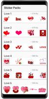 برنامه‌نما WASticker - Love Stickers عکس از صفحه