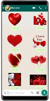 WASticker - amor stickers 海報