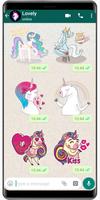 Unicorn Stickers 截图 2