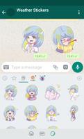 New WAStickerApps ⛅ Weather Stickers For WhatsApp captura de pantalla 3