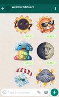 New WAStickerApps ⛅ Weather Stickers For WhatsApp Plakat