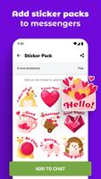برنامه‌نما Stickers and emoji - WASticker عکس از صفحه