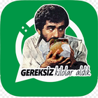 Türkçe Stickerler: Komik,Emoji-icoon
