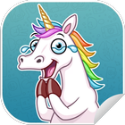 Unicorn Stickers أيقونة