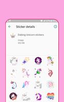 Unicorn Stickers For WhatsApp स्क्रीनशॉट 3