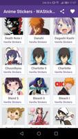 Manga & Anime Stickers for WhatsApp WAStickerApps Plakat