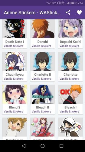 Manga & Anime Stickers for WhatsApp WAStickerApps APK pour Android Télécharger Manga & Anime Stickers for WhatsApp WAStickerApps APK pour Android Télécharger