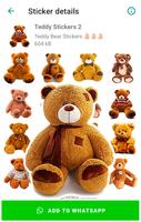 Pegatinas de oso de peluche captura de pantalla 3