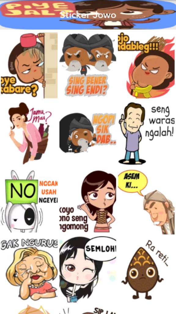 Bahasa Jawa Kata Kata Lucu Untuk  Stiker  Wa 
